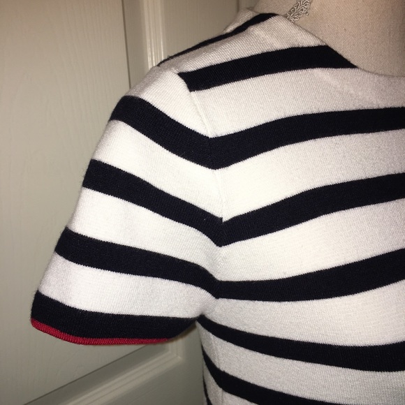 ZARA Knit Striped Sweater Dress - Picture 4 of 9